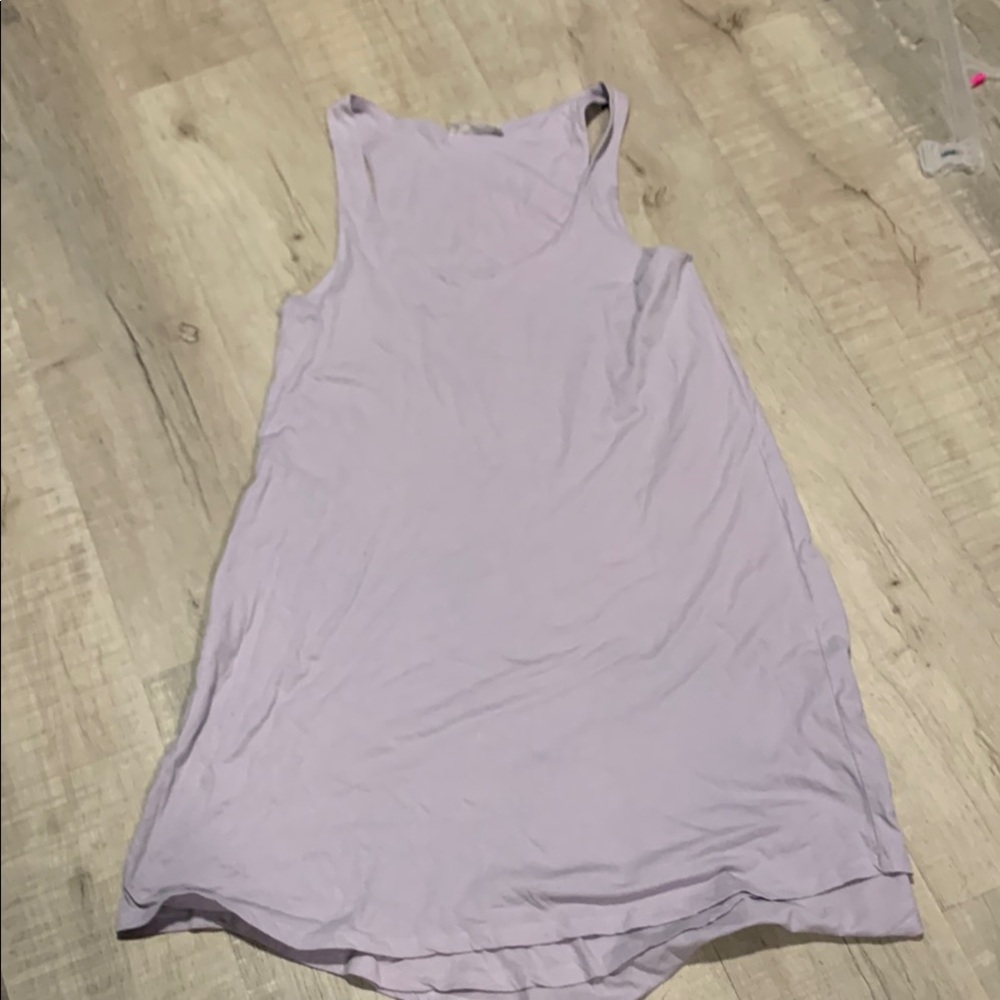 Synergy Organic Clothing Purple Sleeveless Tank top dress